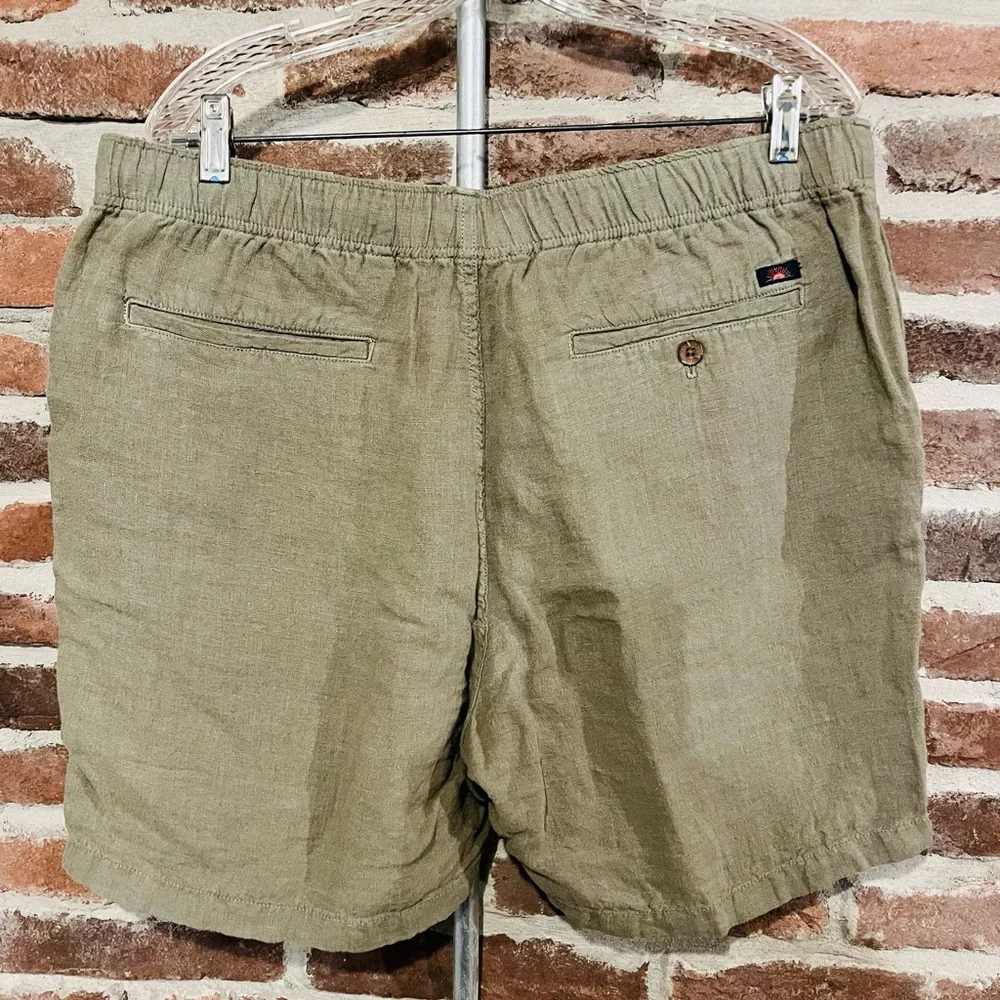 NWT Faherty Men's Olive Green Shorts Size XL